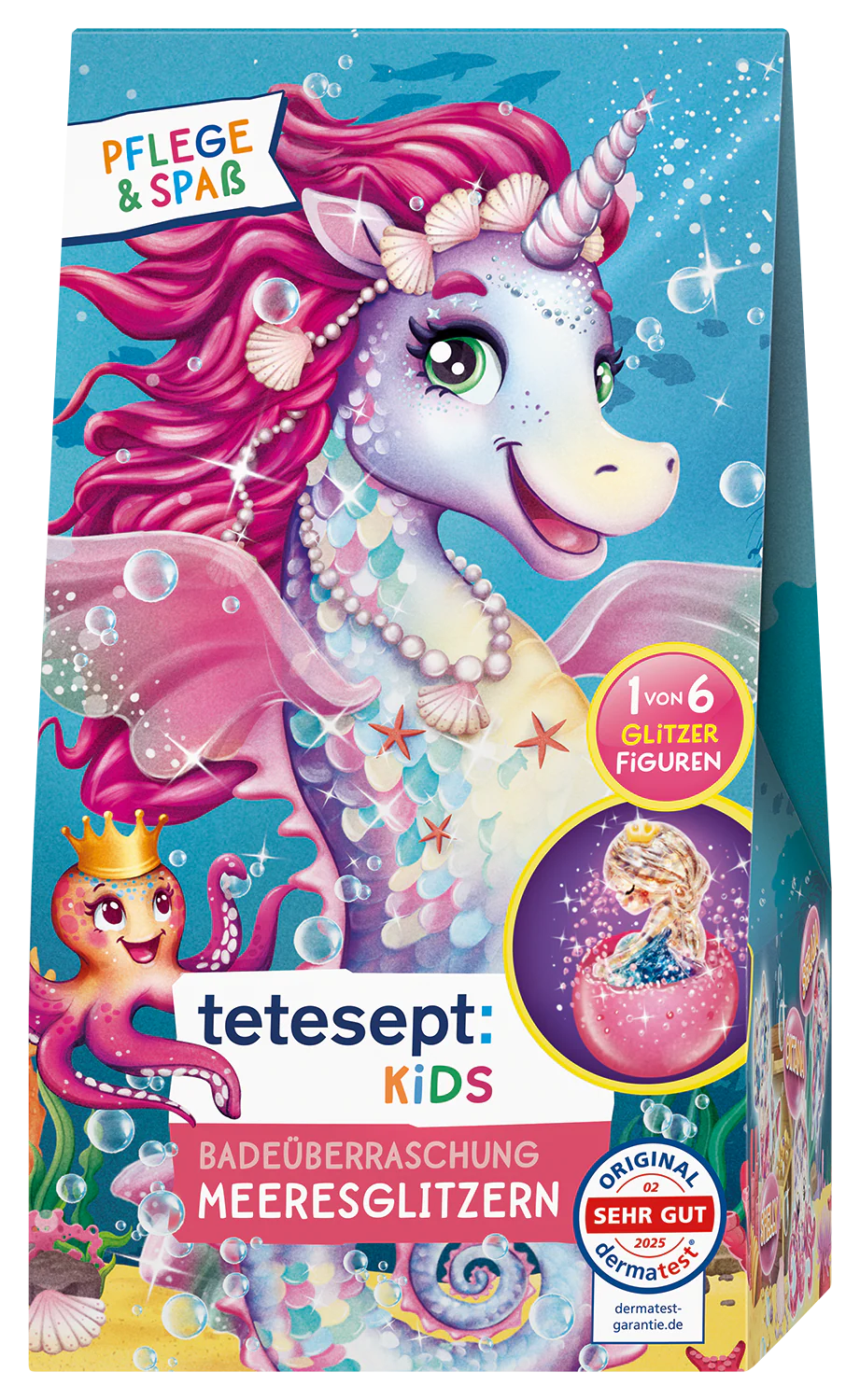Badeüberraschung Meeresglitzern