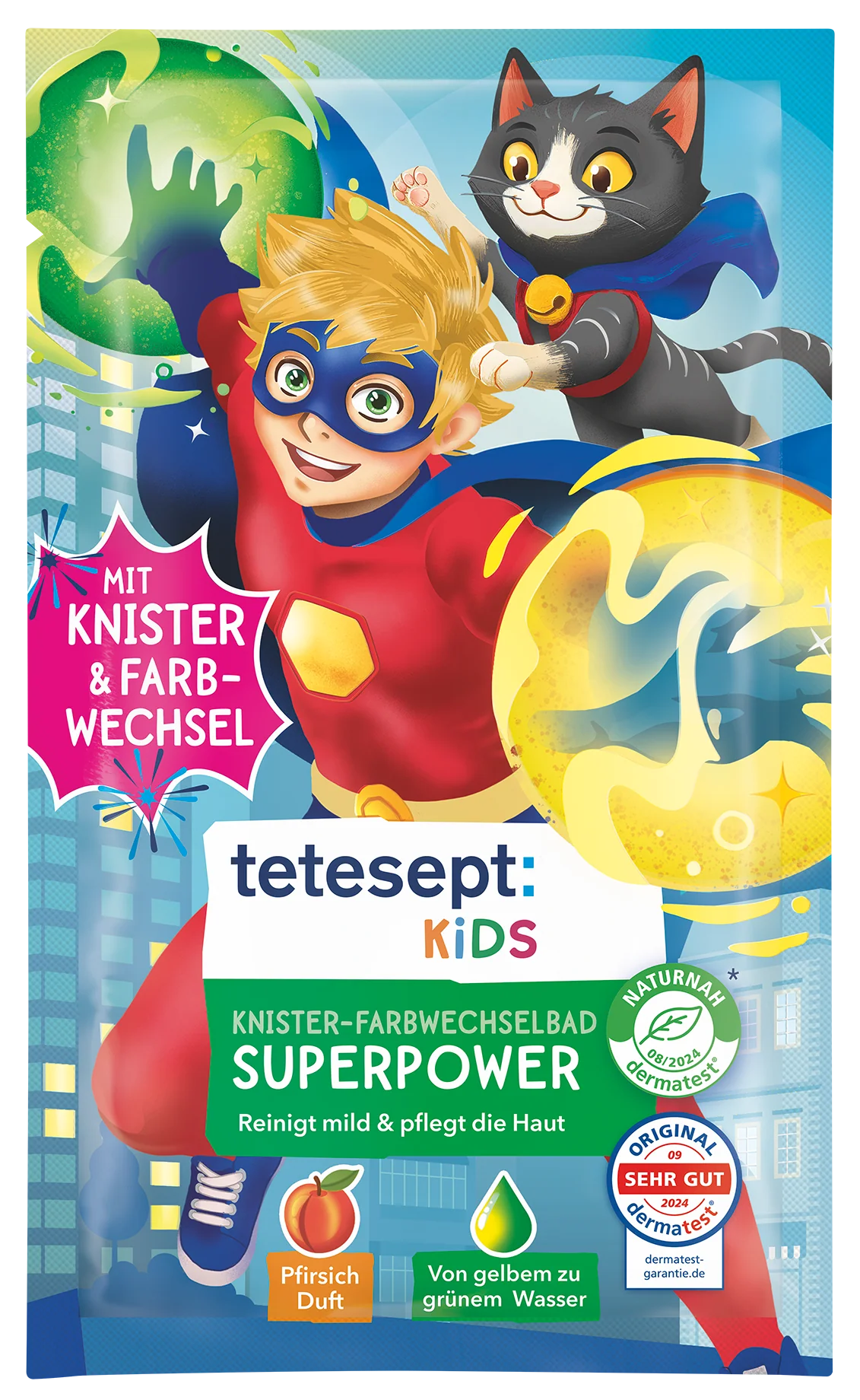 Knister-Farbwechselbad Superpower