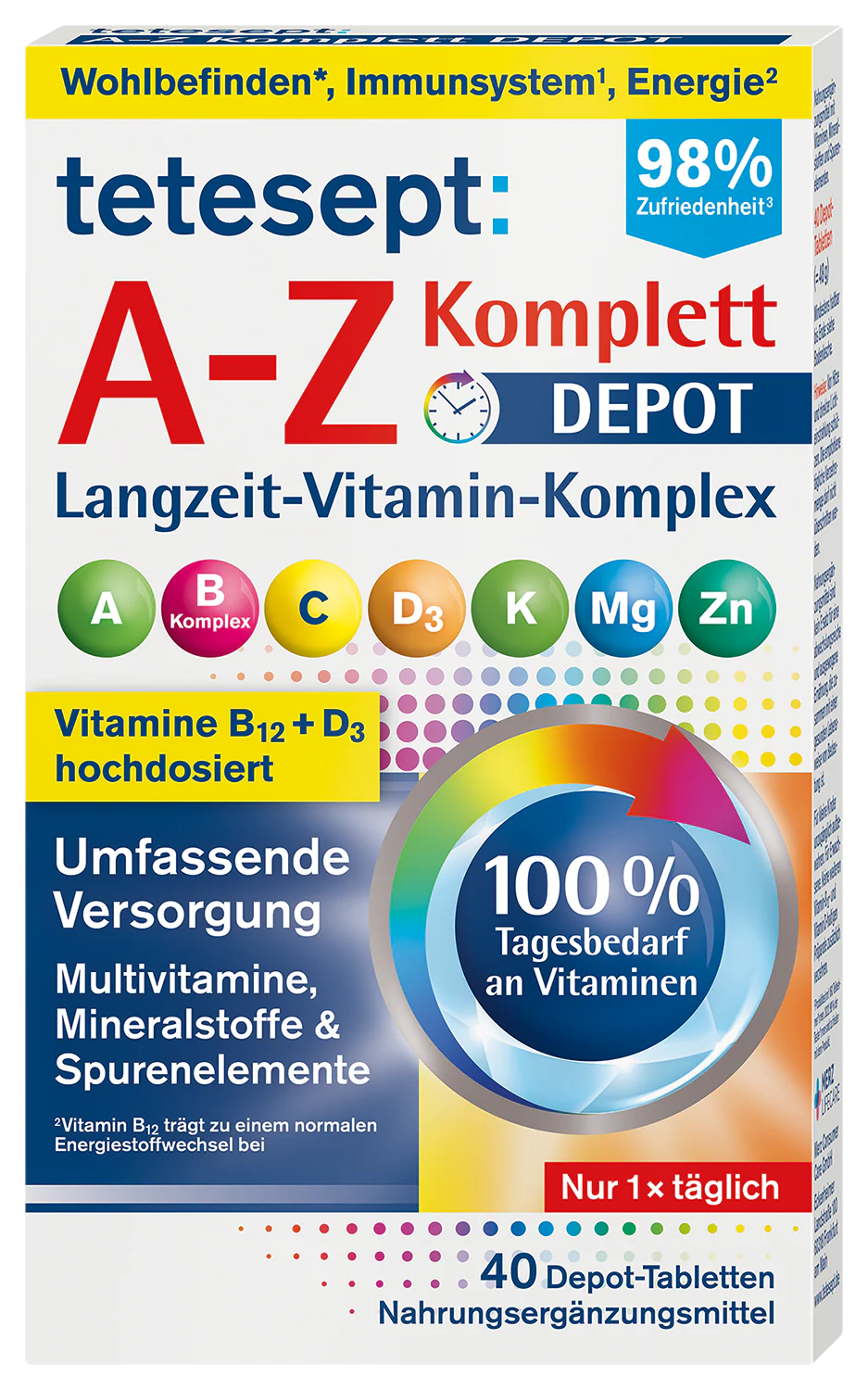 Vitamin A-Z Komplett Depot